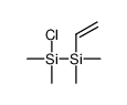 chloro-[ethenyl(dimethyl)silyl]-dimethylsilane结构式