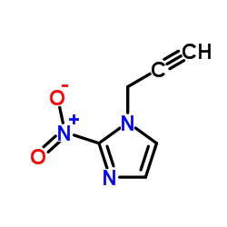 2-Nitro-1-(2-propyn-1-yl)-1H-imidazole结构式