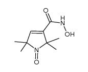 3-(hydroxycarbamoyl)-2,2,5,5-tetramethyl-2,5-dihydropyrrol-1-oxyl Structure