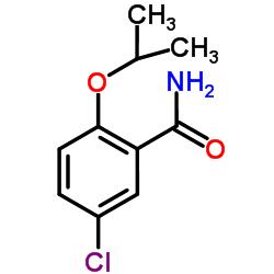 5-Chloro-2-isopropoxybenzamide结构式