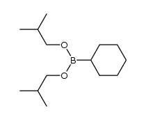 bis(isobutyloxy)cyclohexylborane Structure