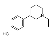 1-ethyl-5-phenyl-3,6-dihydro-2H-pyridine,hydrochloride结构式