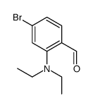 4-bromo-2-(diethylamino)benzaldehyde Structure