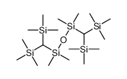 bis(trimethylsilyl)methyl-[bis(trimethylsilyl)methyl-dimethylsilyl]oxy-dimethylsilane结构式