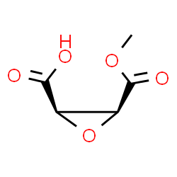 2,3-Oxiranedicarboxylicacid,monomethylester,(2S-cis)-(9CI)结构式