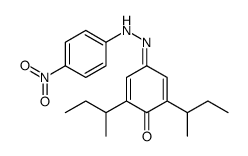 Phenol, 2,6-bis(1-methylpropyl)-4-(4-nitrophenyl)azo-结构式