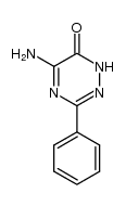 5-amino-3-phenyl-1,2,4-triazin-6(1H)-one Structure