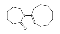 1-(3,4,5,6,7,8-hexahydro-2H-azonin-9-yl)azepan-2-one结构式