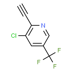 3-Chloro-2-ethynyl-5-(trifluoromethyl)pyridine图片