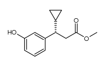 (S)-methyl 3-cyclopropyl-3-(3-hydroxyphenyl)propanoate picture