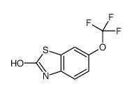 2-Hydroxy-6-trifluoromethoxybenzothiazole Structure