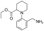 1-(2-AMINOMETHYL-PHENYL)-PIPERIDINE-2-CARBOXYLIC ACID ETHYL ESTER结构式