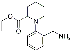 1-(2-AMINOMETHYL-PHENYL)-PIPERIDINE-2-CARBOXYLIC ACID ETHYL ESTER Structure