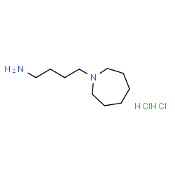 [4-(1-azepanyl)butyl]amine dihydrochloride structure