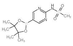 N-(5-(4,4,5,5-TETRAMETHYL-1,3,2-DIOXABOROLAN-2-YL)PYRIMIDIN-2-YL)METHANESULFONAMIDE picture