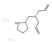N-Allyl-N-(2-pyrrolidinylmethyl)-2-propen-1-amine dihydrochloride Structure