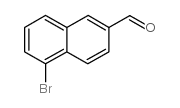 5-溴萘-2-甲醛结构式