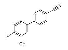 4-(4-fluoro-3-hydroxyphenyl)benzonitrile Structure