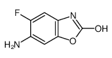 6-amino-5-fluoro-3H-1,3-benzoxazol-2-one Structure