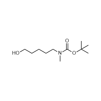 tert-Butyl (5-hydroxypentyl)(methyl)carbamate Structure