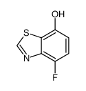 4-fluoro-1,3-benzothiazol-7-ol结构式