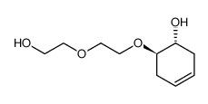 trans-2-hydroxyl-4-cyclohexenyl ethylene glycol ether结构式