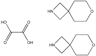 7-oxa-2-azaspiro[3·5]nonane oxalate (2:1) Structure