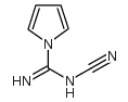 1H-Pyrrole-1-carboximidamide,N-cyano- Structure