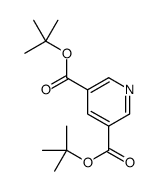 ditert-butyl pyridine-3,5-dicarboxylate Structure