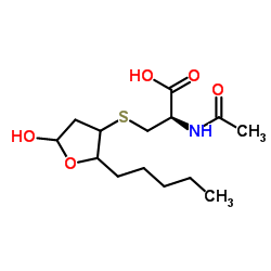 4-HYDROXY NONENAL MERCAPTURIC ACID Structure