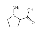 L-Proline, 1-amino-结构式