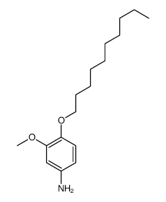 4-decoxy-3-methoxyaniline Structure