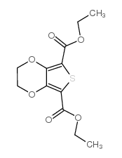 Diethyl 2,3-dihydrothieno[3,4-b][1,4]dioxine-5,7-dicarboxylate structure