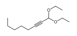 2-辛炔醛二乙基缩醛结构式