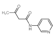 Butanamide,3-oxo-N-3-pyridinyl- structure