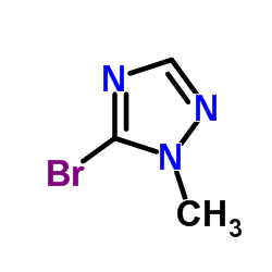 5-Bromo-1-methyl-1H-1,2,4-triazole structure