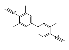 2-isocyano-5-(4-isocyano-3,5-dimethylphenyl)-1,3-dimethylbenzene Structure