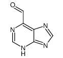 Purine-6-carboxaldehyde (6CI,8CI)结构式