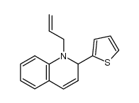 1-allyl-2-(thiophen-2-yl)-1,2-dihydroquinoline Structure