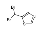 5-(Dibromomethyl)-4-methyl-1,3-thiazole Structure