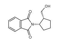 2-((1S,2R)-2-(hydroxymethyl)cyclopentyl)isoindoline-1,3-dione Structure