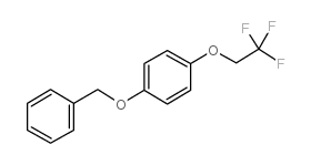 1-phenylmethoxy-4-(2,2,2-trifluoroethoxy)benzene Structure
