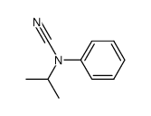 isopropyl-phenyl-carbamonitrile Structure