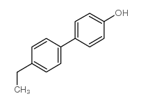 4'-乙基联苯-4-醇结构式