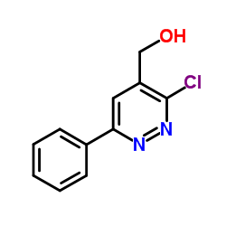 (3-chloro-6-phenyl-pyridazin-4-yl)methanol结构式