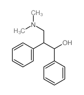 Benzeneethanol, b-[(dimethylamino)methyl]-a-phenyl- Structure