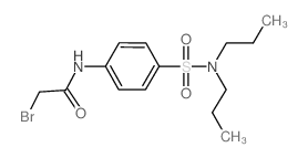 2-Bromo-N-{4-[(dipropylamino)sulfonyl]-phenyl}acetamide Structure