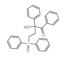 Benzoin, a-[2-(diphenylphosphinyl)ethyl]-(8CI)结构式
