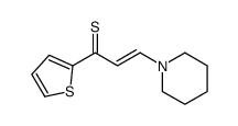 3-piperidin-1-yl-1-thiophen-2-ylprop-2-ene-1-thione结构式