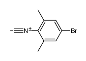 5-BROMO-2-ISOCYANO-1,3-DIMETHYLBENZENE结构式